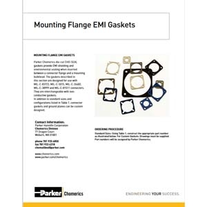 Mounting Flange EMI Gaskets Parker Hannifin PDF 300x300 1