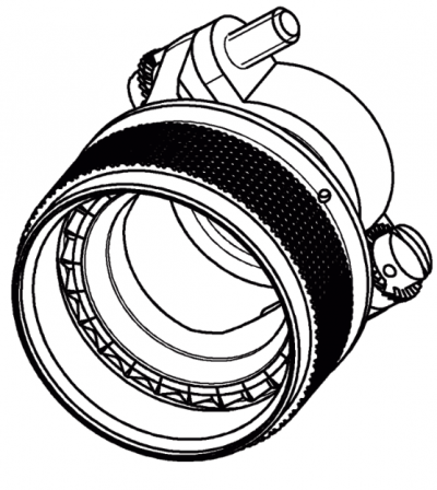 852 02 Straight Cable Clamp