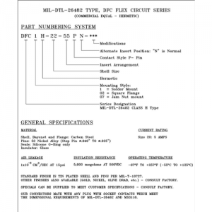 DFC Hermetic Detoronics DATASHEET