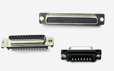 D-Sub Connectors Straight DIP Type