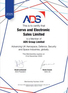 ADSCertificate ServoElectronicSalesLtd2025