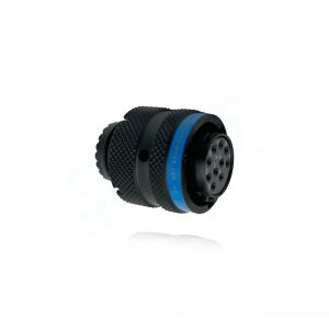 Eaton Souriau, 8ST512Z98SN, Plug with RFI/EMI Shielding, 10 size 20 Socket Contacts, Shell Size 12, Black Zinc Nickel Plating. For use in Aeronautical and Military.