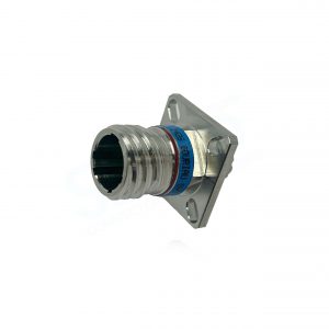 Eaton Souriau, EN3645K0AN35MN, Square Flange Receptacle, 6 size 22D Pin Contacts, shell size 09, Passivated Stainless Steel (K) Plating. For use in Aerospace, Industrial and Military.