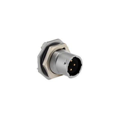 Eaton Souriau, UT0X7104P, Male Jam nut receptacle, Shell size: 10 with 4 #16 contacts. Contacts sold separately.