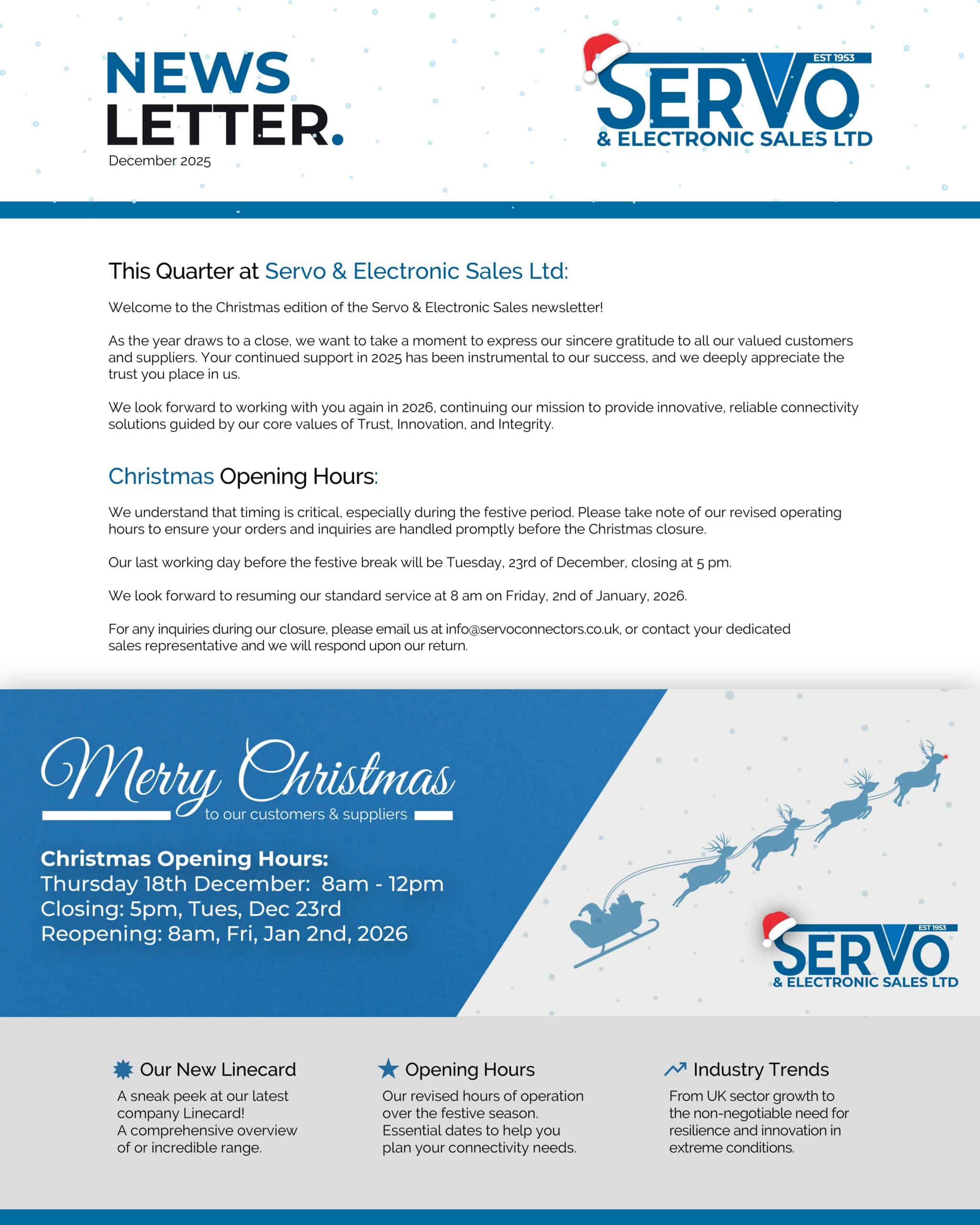 Newsletter Page